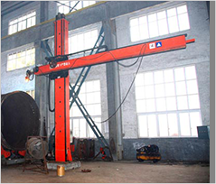 埋弧焊机升降架生产现场